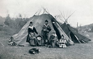 معسكر لابلاند ، 1912 بواسطة غير معروف