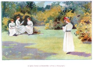 ركن هادئ في بورنفيل ، 1892. بواسطة غير معروف