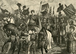 انتصار روماني ، 1890. بواسطة غير معروف