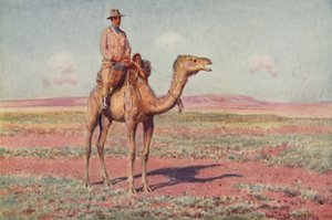 مشهد في وسط أستراليا ، 1923. بواسطة غير معروف