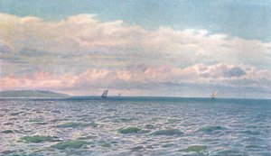 يوم مشمس في Solent ، c1900. بواسطة غير معروف