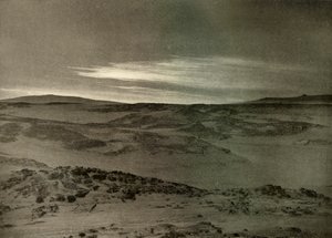 منظر شمالي ، نحو الشمس الميتة ، مارس ، c1908 ، 1909. بواسطة غير معروف