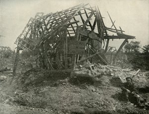 قرية على الجبهة الغربية ، 1919. بواسطة غير معروف