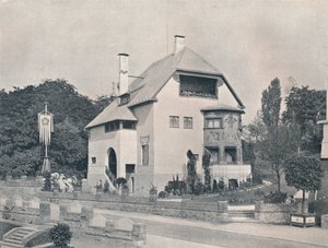 منزل صممه هانز كريستيانسن ، c1901 1901-1902 بواسطة غير معروف