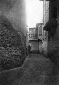 شارع في بغداد 1918 بواسطة غير معروف