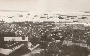 منظر للأرصفة الجديدة وقت البناء ، 1914 بواسطة غير معروف