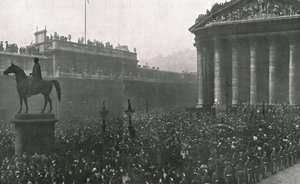 انضمام الملك جورج الخامس ، 1910. بواسطة غير معروف