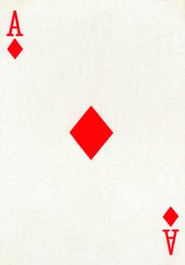 Ace of Diamonds من مجموعة أوراق لعب Goodall & Son Ltd. ، c1940 بواسطة غير معروف