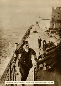الأدميرال جيليكو على متن السفينة HMS Iron Duke ، 1914 ، 1935. بواسطة غير معروف