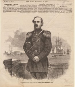 الأدميرال ستيبانوفيتش ليسوفسكي 1816-1866 في نيويورك ، 1863. بواسطة غير معروف