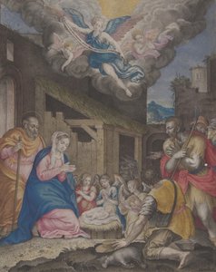 عبادة الرعاة ، 1575-1600. بواسطة غير معروف