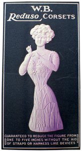 الاعلان عن الكورسيهات WB Reduso، 1900s بواسطة غير معروف