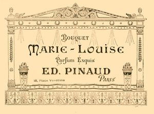 إعلان عن عطر ماري لويز 1903. بواسطة غير معروف