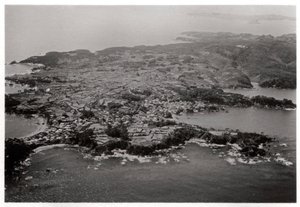 منظر جوي لأوغينوهاما ، اليابان ، من زيبلين ، 1929 1933 بواسطة غير معروف