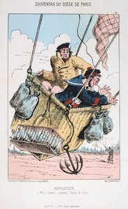 Aerostier ، حصار باريس ، 1870-1871 بواسطة غير معروف