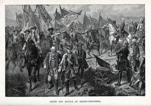 بعد معركة هوهنفريدبرج ، 1882 بواسطة غير معروف