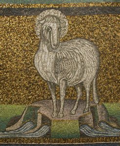Agnus Dei ، بيزنطي ، أوائل القرن العشرين يعود تاريخه إلى القرن السادس. بواسطة غير معروف
