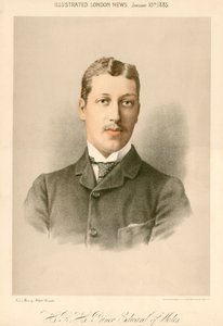 ألبرت فيكتور ، دوق كلارنس ، 1885 بواسطة غير معروف