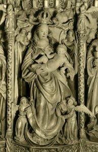 Alterpiece ، Hallstatt Parish Church ، هالشتات ، النمسا العليا ، c1935. بواسطة غير معروف