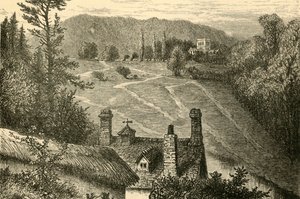Amesbury ، النظر إلى معسكر Vespasians ، 1898. بواسطة غير معروف