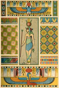 زخرفة مصرية قديمة ، 1898. بواسطة غير معروف