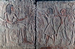 الإغاثة المصرية القديمة ، c1300 قبل الميلاد بواسطة غير معروف