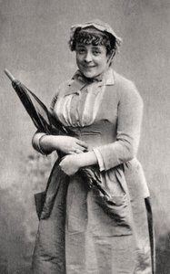 آنا جوديك ، الممثلة الكوميدية الفرنسية ، 1875 بواسطة Unbekannt