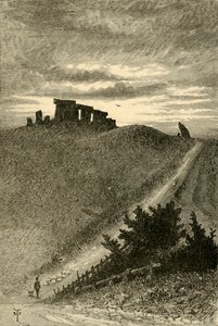 نهج ستونهنج من الشرق ، 1898. بواسطة غير معروف