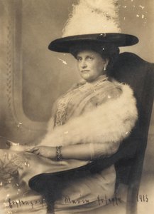 الأرشيدوقة ماريا جوزيفا من النمسا 1867-1944 ، أميرة ساكسونيا ، 1913. بواسطة غير معروف
