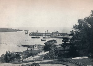 أردجلاس - منظر عام للميناء ، 1895 بواسطة غير معروف