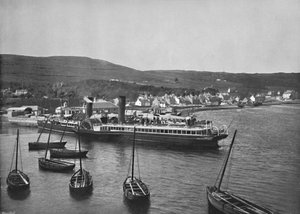 Ardrishaig - The Steamer Columba at Ardrishaig Quay ، 1895 بواسطة غير معروف