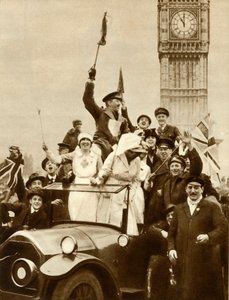 يوم الهدنة ، لندن ، 11 نوفمبر 1918 ، 1935. بواسطة غير معروف