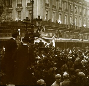 الهدنة ، باريس ، 1918 بواسطة غير معروف