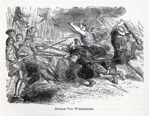 أرنولد فون وينكلريد ، 1882 بواسطة غير معروف