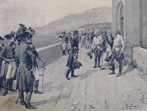 ترتيب استسلام ماسيناس في كورنيجليانو ، بالقرب من جنوة ، 1896 بواسطة غير معروف
