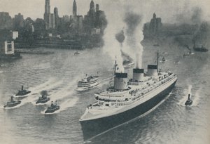 الوصول إلى نيويورك في نورماندي ، 1936 بواسطة غير معروف