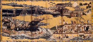 وصول البرابرة الجنوبيين ، ج. 1600. بواسطة غير معروف