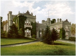 Aske Hall ، يوركشاير ، موطن إيرل زيتلاند ، c1880 بواسطة غير معروف