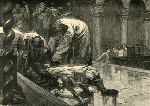 اغتيال الإمبراطور ليو الخامس ، 820 م ، 1890. بواسطة غير معروف
