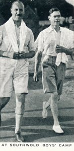 في Southwold Boys Camp ، 1936 1937 بواسطة غير معروف