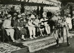 في سوفا ، فيجي. تقديم أسنان تابوا لحوت الحيوانات المنوية ... 1927 ، 1937. بواسطة غير معروف