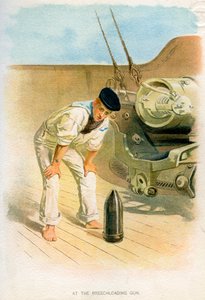 في بندقية Breechloading ، c1890-c1893 بواسطة غير معروف