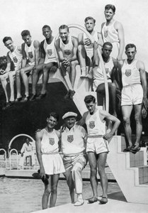 الرياضيون في المحاكمات الأولمبية الأمريكية ، 1932 ، 1936 بواسطة غير معروف