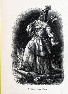 أتيلا الهوني 1882 بواسطة غير معروف