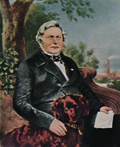 أغسطس بورسيج 1804-1854. - رسم كروجر 1934. بواسطة غير معروف