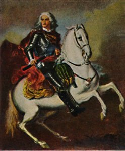 أغسطس القوي 1670-1733. - رسم سيلفستر 1934. بواسطة غير معروف