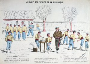 في معسكر Pupilles de la Republique ، 1871. بواسطة غير معروف