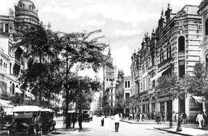 Avenida Rio Branco، Rio de Janeiro، Brail، c1920s بواسطة غير معروف