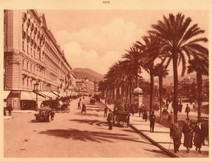شارع فردان ، نيس ، 1930. بواسطة غير معروف