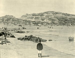 Back Beach ، سورينتو ، فيكتوريا ، 1901. بواسطة غير معروف